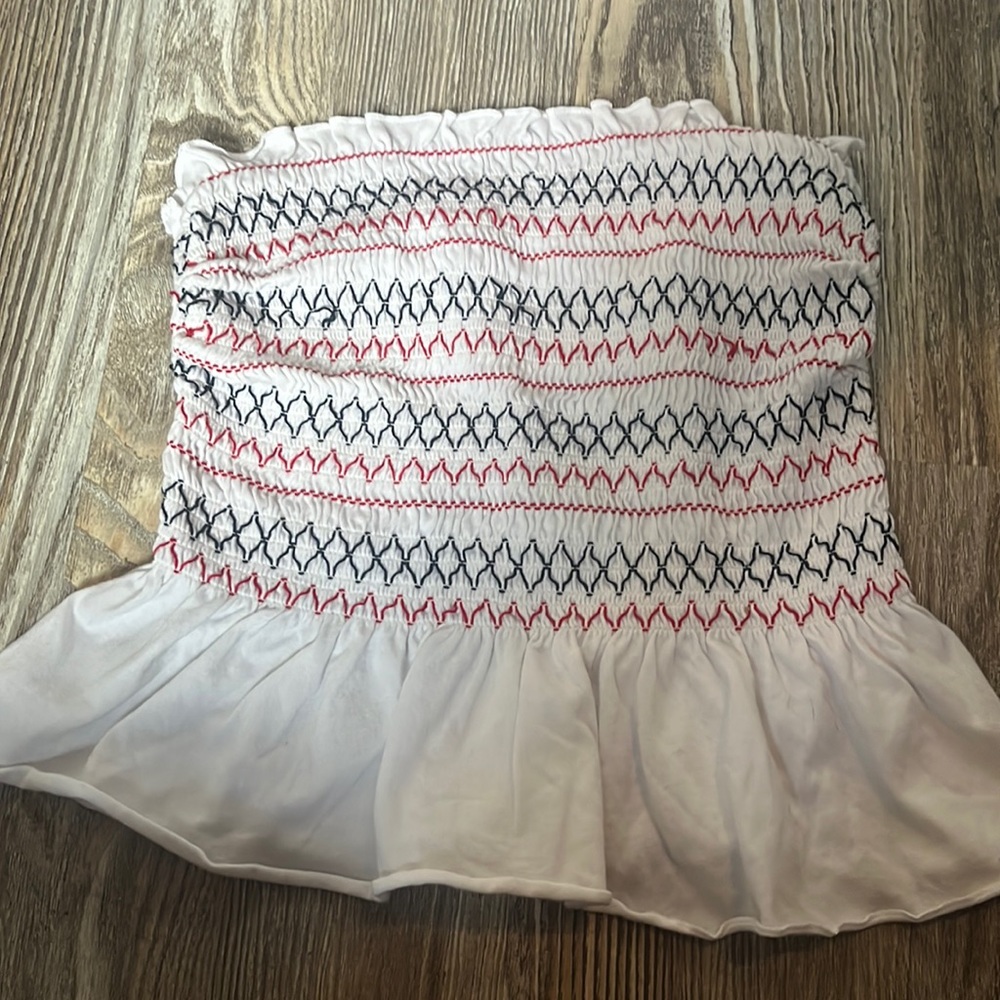Ruffle crop top